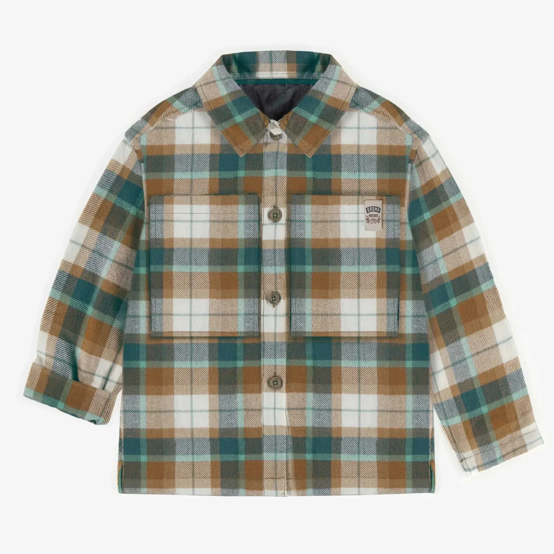 The Gabe Plaid Flannel Shirt - KIDS