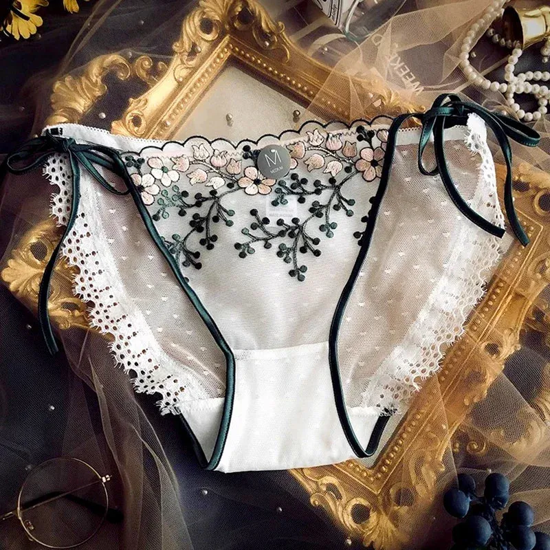 Victorian Lace Embroidered Undies