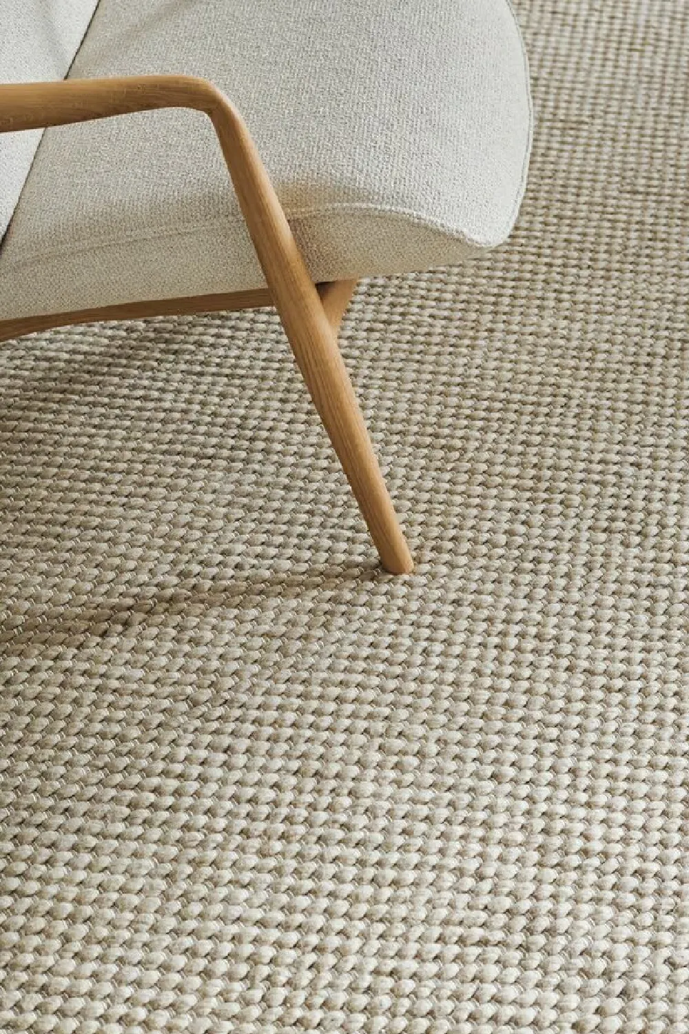 Wool Neutral-Colored Carpet 5'7" x 7'10" | Bolia Scandinavia